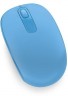 Мышь Microsoft Mobile Mouse 1850 бирюзовый оптическая (1000dpi) беспроводная USB для ноутбука (2but)