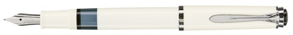 Ручка перьевая Pelikan Elegance Classic M205 (PL972232) белый F перо сталь нержавеющая подар.кор.