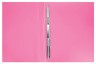 Папка метал.пруж.скоросш. Бюрократ Tropic -TR07PPINK A4 пластик 0.7мм розовый