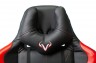 Кресло игровое Zombie VIKING 5 AERO черный/красный искусственная кожа с подголов. крестовина пластик