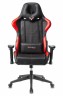 Кресло игровое Zombie VIKING 5 AERO черный/красный искусственная кожа с подголов. крестовина пластик