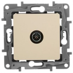 Розетка телевизионная Legrand Etika (672351) скрыт. слоновая кость