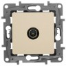 Розетка телевизионная Legrand Etika (672351) скрыт. слоновая кость