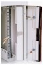 Шкаф коммутационный ЦМО ШРН-9.650 9U 600x650мм пер.дв.стекл несъемн.бок.пан. 50кг серый
