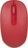 Мышь Microsoft Mobile Mouse 1850 красный оптическая (1000dpi) беспроводная USB для ноутбука (2but)