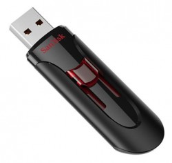 Флеш Диск Sandisk 64Gb Cruzer Glide SDCZ600-064G-G35 USB3.0 черный