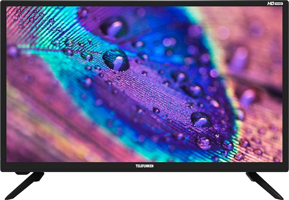 Телевизор LED Telefunken 23.6" TF-LED24S22T2 черный/HD READY/50Hz/DVB-T/DVB-T2/DVB-C/USB (RUS)