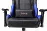 Кресло игровое Zombie VIKING 5 AERO черный/синий искусственная кожа с подголов. крестовина пластик
