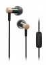Наушники вкладыши Pioneer SE-CH3T 1.2м черный/золотистый проводные в ушной раковине (SE-CH3T-G)