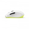 Мышь Hama Milano белый оптическая (2400dpi) беспроводная USB для ноутбука (6but)