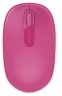 Мышь Microsoft Mobile Mouse 1850 розовый оптическая (1000dpi) беспроводная USB для ноутбука (2but)