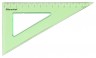 Треугольник Silwerhof 540094 Солнечная коллекция пластик дл.14см ассорти флуорисцентный/прозрачный 30градус. 30градус.