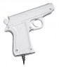Игровая консоль Dendy Junior белый +световой пистолет в комплекте: 195 игр