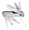 Мультитул Leatherman Free T4 (832686) 12функций серебристый