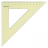 Треугольник Silwerhof 540095 Солнечная коллекция пластик дл.13см ассорти/прозрачный 45градус. 45градус. спайка