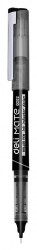 Ручка-роллер Deli MATE (EQ20220) 0.5мм стреловидный пиш. наконечник резин. манжета черные чернила