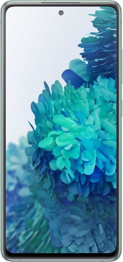 Смартфон Samsung SM-G780F Galaxy S20 FE 256Gb 8Gb мятный моноблок 3G 4G 2Sim 6.5" 1080x2400 Android 10 12Mpix 802.11 a/b/g/n/ac/ax NFC GPS GSM900/1800 GSM1900 Ptotect microSD max1024Gb