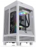 Корпус Thermaltake The Tower 100 белый без БП miniITX 1x120mm 3x140mm 2xUSB3.0 audio bott PSU