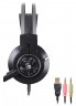 Наушники с микрофоном A4Tech Bloody G430 черный 1.8м мониторные оголовье (G430 BLACK)
