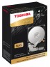 Жесткий диск Toshiba SATA-III 4Tb HDWQ140EZSTA NAS N300 (7200rpm) 128Mb 3.5" Rtl