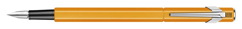 Ручка перьевая Carandache Office 849 Fluo (843.030) Orange Fluo B перо сталь нержавеющая подар.кор.
