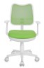 Кресло детское Бюрократ Ch-W797 салатовый TW-03A сиденье салатовый TW-18 сетка/ткань крестовина пластик пластик белый