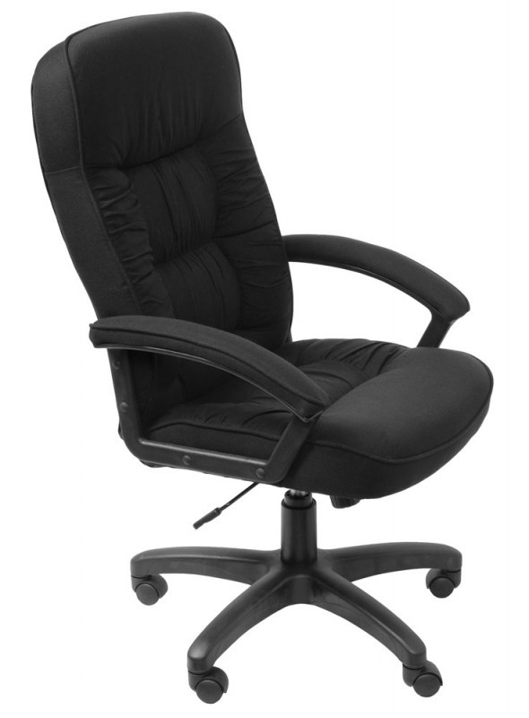 Кресло руководителя Бюрократ T-9908AXSN-Black черный TS-584 крестовина пластик