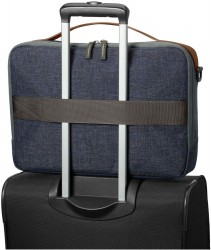 Сумка для ноутбука 15" HP RENEW Topload синий/коричневый пластик (1A218AA)