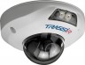 Видеокамера IP Trassir TR-D4111IR1 2.8-2.8мм цветная корп.:белый