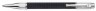 Ручка шариковая Carandache Varius Ivanhoe black (4480.082) синие чернила подар.кор.