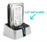 Док-станция для HDD AgeStar 3CBT2 SATA II пластик серебристый 1