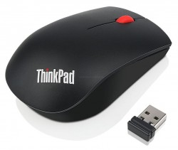 Мышь Lenovo ThinkPad Essential черный оптическая (1200dpi) беспроводная USB (2but)