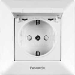 Розетка силовая Panasonic Arkedia (WMTC02102WH-RU) скрыт. крыш. IP20 белый (упак.:1шт)