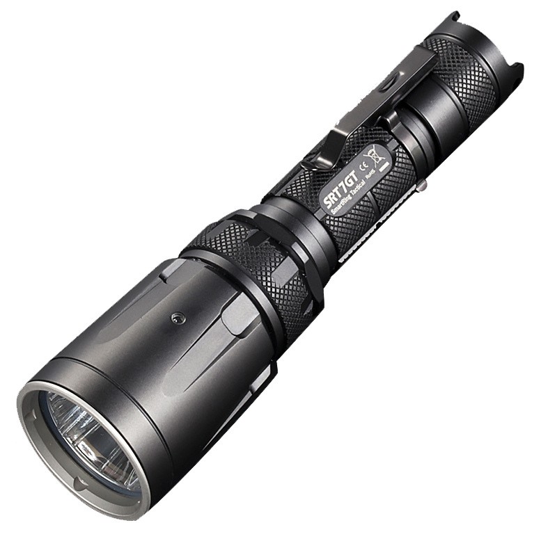 Фонарь ручной Nitecore SRT7GT черный лам.:светодиод. 18650/CR123x1 (16270)