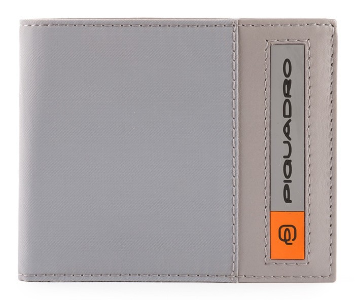 Кошелек мужской Piquadro Bios PU3891BIO/GR серый нейлон