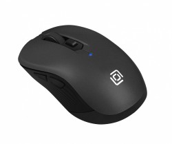 Мышь Оклик 610MWC черный оптическая (1600dpi) беспроводная USB/USB-C (5but)