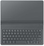 Чехол-клавиатура Samsung для Samsung Galaxy Tab A7 Book Cover полиуретан серый (EF-DT500BJRGRU)