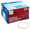 Резинки для купюр Alco 742-00 d=100мм 500гр красный картонная коробка