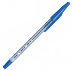 Ручка шариковая Pilot BP-S-F (BP-S-F-L) стреловидный пиш. наконечник круглая телескопич.корпус корпус пластик синий синие чернила коробка картонная