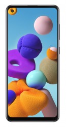 Смартфон Samsung SM-A217F Galaxy A21s 32Gb 3Gb черный моноблок 3G 4G 2Sim 6.5" 720x1600 Android 10 48Mpix 802.11 a/b/g/n/ac NFC GPS GSM900/1800 GSM1900 TouchSc MP3 microSD max512Gb