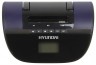 Аудиомагнитола Hyundai H-PAS220 черный/синий 6Вт/MP3/FM(dig)/USB/SD