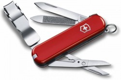 Нож перочинный Victorinox NailClip 580 (0.6463) 65мм 8функций красный