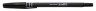 Ручка шариковая Silwerhof SILKEN (026211-01) 0.7мм корпус кауч.микропор. черный черные чернила