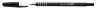 Ручка шариковая Silwerhof SILKEN (026211-01) 0.7мм корпус кауч.микропор. черный черные чернила