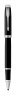 Ручка роллер Parker IM Essential T319 (2143634) Matte Black CT F черные чернила подар.кор.