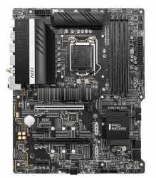 Материнская плата MSI Z590 PRO WIFI Soc-1200 Intel Z590 4xDDR4 ATX AC`97 8ch(7.1) 2.5Gg RAID+HDMI+DP
