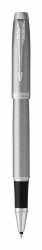 Ручка роллер Parker IM Essential T319 (2143633) Brushed Metal CT F черные чернила подар.кор.
