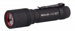 Фонарь ручной Led Lenser Solidline ST7R черный лам.:светодиод. 18650x1 (502214)