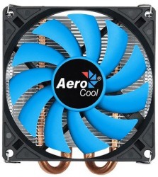 Устройство охлаждения(кулер) Aerocool Verkho 2 Slim Soc-FM2+/AM2+/AM3+/AM4/1150/1151/1155 4-pin 18-27dB Al+Cu 105W 403gr Ret
