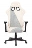 Кресло игровое Zombie VIKING X Fabric белый/серо-голубой с подголов. крестовина пластик